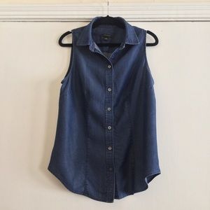 Ann Taylor sleeveless shirt